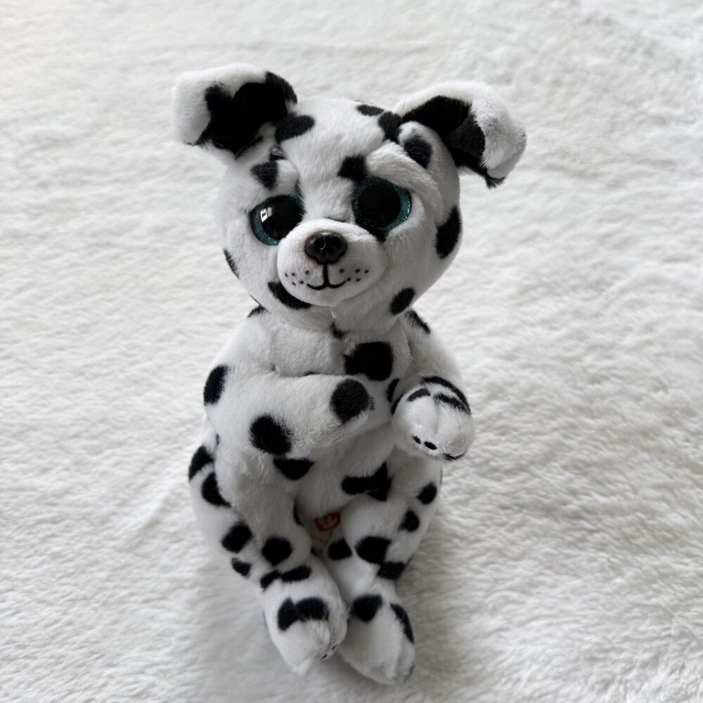 Ty Beanie Baby Bellies ROWDY the Dalmatian Dog 6 Inch Plush Toy